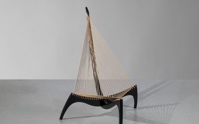 Jørgen HØVELSKOV 1935-2005 Fauteuil dit « Harp » - modèle créé en 1963