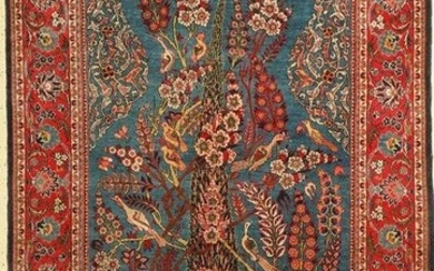 Kashan tree carpet, Persia, around 1930, wool on cotton