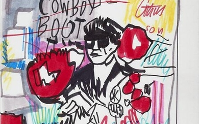 Kohlhöfer, Christof o.T. (Old Cowboy Boot). 1992.