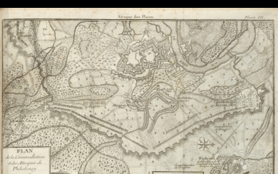 LE BLOND, Guillaume (1704-1781) - Elemens de la guerre des sieges, a l'usage des jeunes militaires contenant 1- L'artillerie raisonnée...