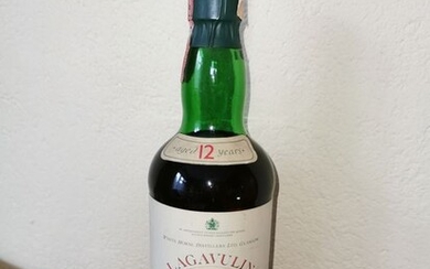 Lagavulin 12 years old Montenegro Import - Original bottling - b. 1980s - 75cl