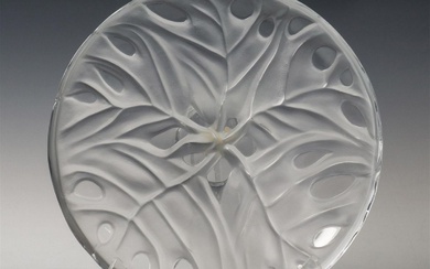Lalique Crystal Centerpiece, Barbade