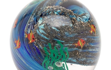 Large Seascape Paperweight