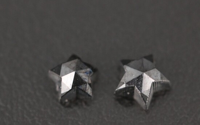 Loose 0.62 CTW Star Faceted Diamonds