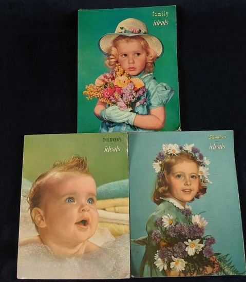 Lot Of Three 1950s Songbooks For Children