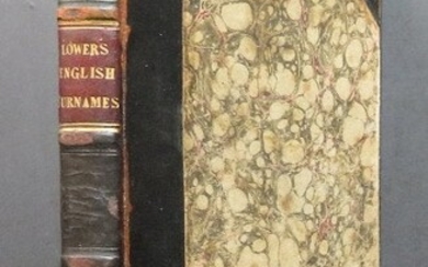 Lower, English Surnames, 1st/1st 1842, illustrated