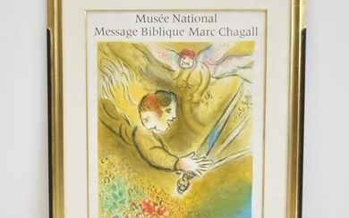 MARC CHAGALL SIGNED POSTER