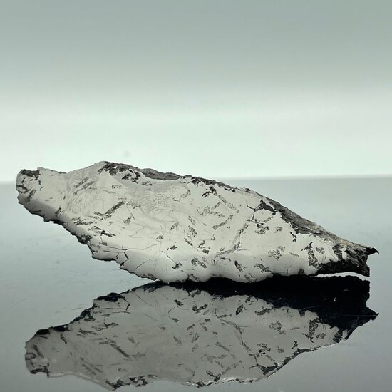 MORASKO Iron Meteorite, End Cut with Cohenite - 128 g
