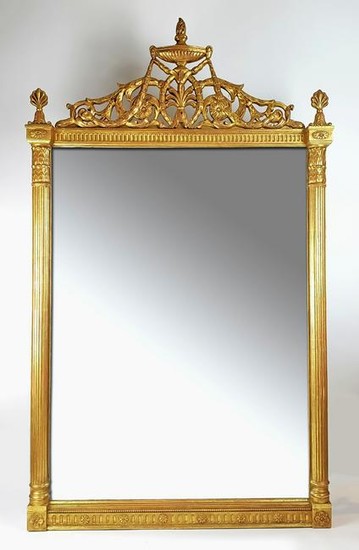 Magnificent Large 19th C. French Gold Leaf Handcarved