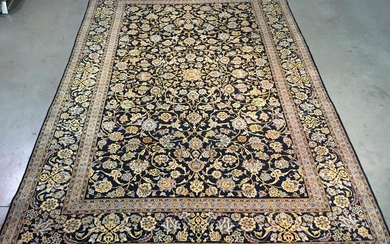 Magnificent Persian Kashan Rug 9x12.8