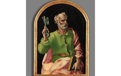 Maler der italienischen Hochrenaissance, TAFELBILDNIS MIT DARSTELLUNG DES HEILIGEN PETRUS
