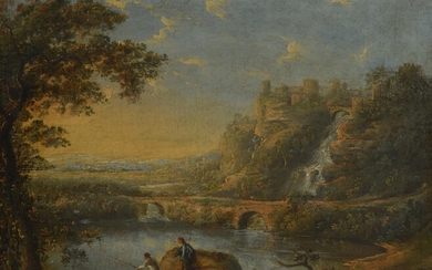 Manner of Richard Wilson, Classical landscape
