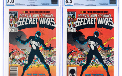 Marvel Super Heroes Secret Wars #8 CGC-Certified Group of...