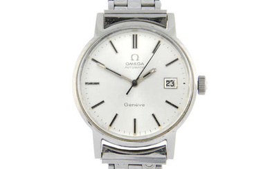 OMEGA - a stainless steel Genéve bracelet watch, 35mm.