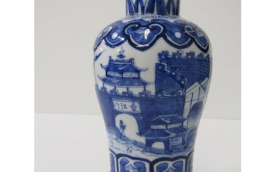 ORIENTAL CERAMICS, Chinese porcelain inverted baluster vase ...