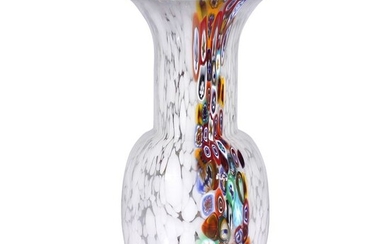 Officine di Murano 1295 - Murrina vase - 37 cm - Glass