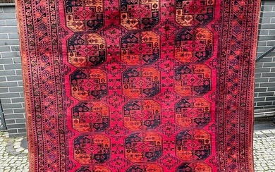 Old unique Afgan - Carpet - 300 cm - 218 cm