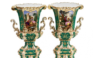 Pair of Vases Gallant age