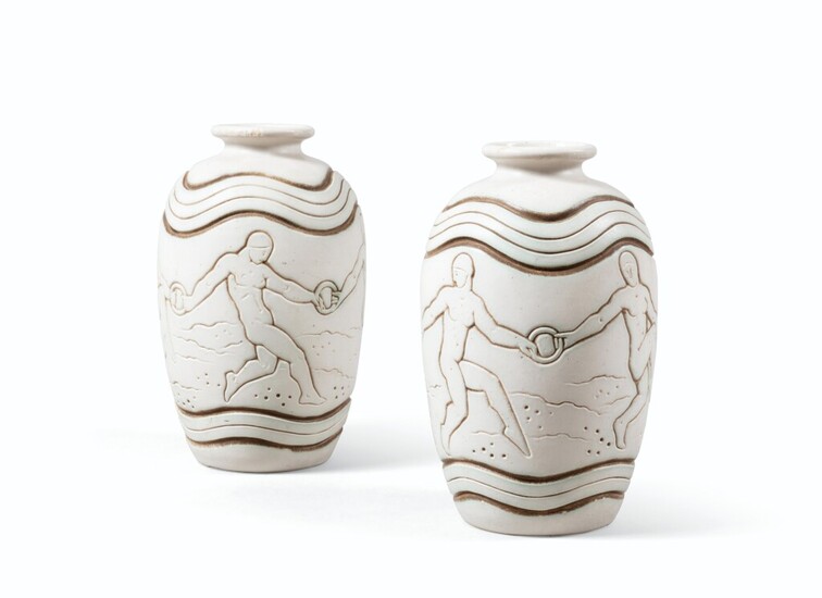 Pair of vases, circa 1930 | Paire de vases, vers 1930, André Legrand