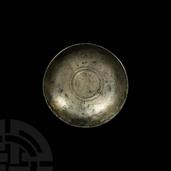 Parthian Silver Footed Bowl