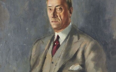 Paul COLIN (1892-1985) Autoportrait Huile sur toile signée en bas à gauche 100 x 81...