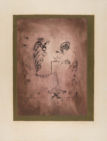Paul Klee (1879 Münchenbuchsee - Muralto-Locarno 1940) – „Der Narr als Prophet“ (“The fool as prophet”)