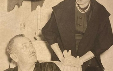 Photo of John and Elaine Steinbeck Italy 1953