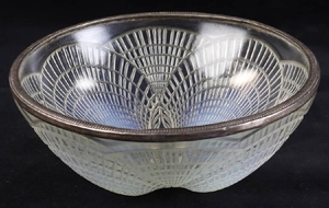 R. Lalique Crystal Bowl