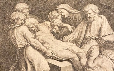 Raffaello Sanzio - Lucas Vorsterman (1595-1675) - La sepoltura