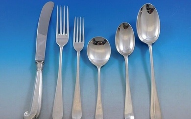 Rattail by Elkington English Sterling Silver Flatware Set 12 Service 66pc Dinner