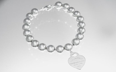 Return to Tiffany Bead Bracelet@ Silver - Bracelet