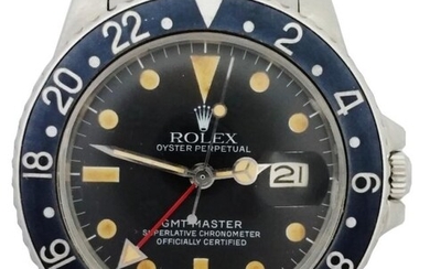 Rolex Matte Dial 16750 GMT Master Full Kit Box Papers