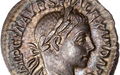 Roman Empire - AR Denarius, Severus Alexander (AD 222-235). Rome, AD 222