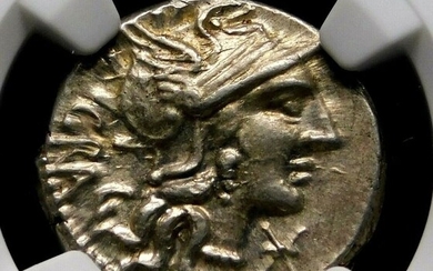 Roman Republic. L. Antestius Gragulus, 136 BC. AR Denarius,Rome