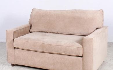 Rowe Furniture upholstered sleeper loveseat