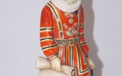 Royal Doulton rare standing beefeater figure