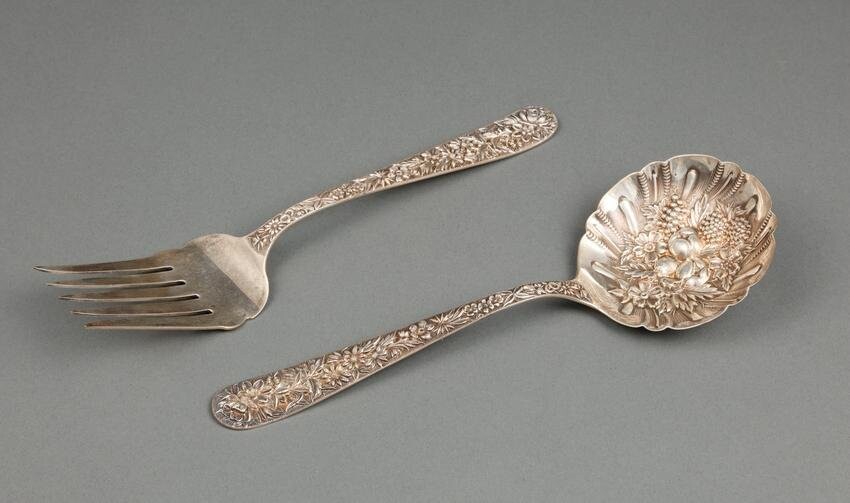 S. Kirk & Son Co. Salad Serving Fork, Berry Spoon