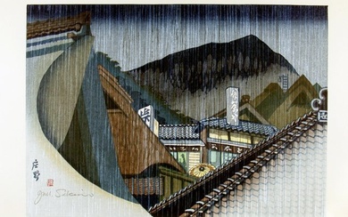SEKINO Jun'ichiro (1914-1988): Shono under Heavy Rain