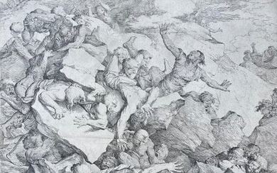 Salvator Rosa (1615-1673) - La caduta dei giganti