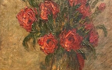 Sarkis Katchadourian (1886-1947) - Vase aux roses