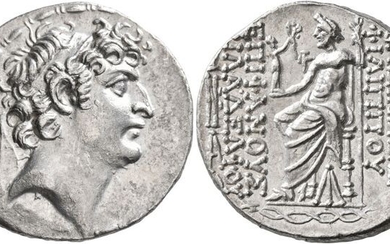 Seleucid Kingdom. Philip I Philadelphus (c. 95/4-76/5 BC). AR Tetradrachm,uncertain mint in Cilicia, likely Tarsos, circa 94/3-88/7 BC.