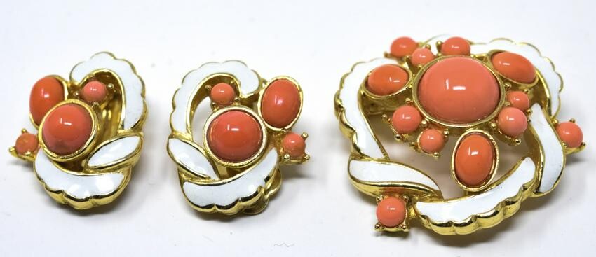 Set of Vintage Costume Jewelry by Polcini