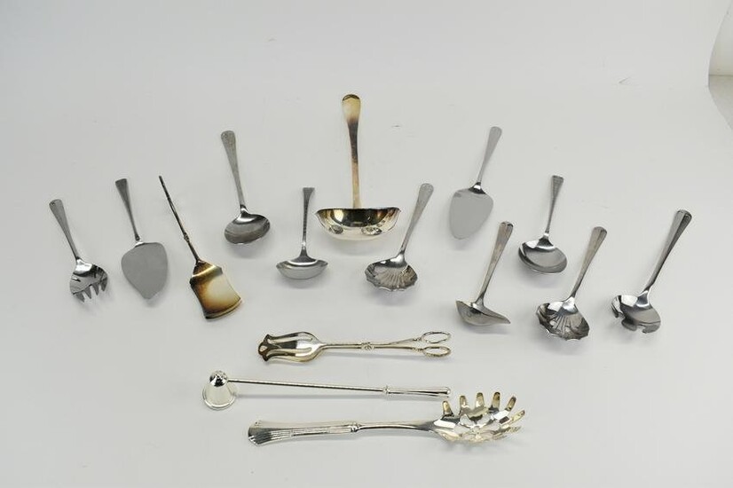 Silver Plated Serving Flatware Items
