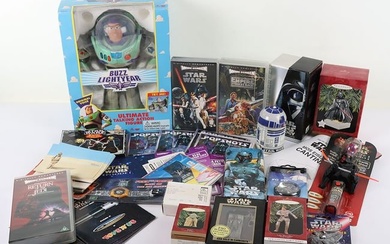 Star Wars Collection of Memorabilia Ephemera and Collectables, Including Boba Fett sealed Micro