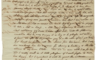 Steuben, Friedrich Wilhelm, Baron von. Autograph letter signed to Benjamin Walker, "Steuben," 19 September [1794]