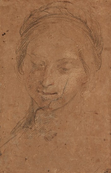 Study for the Head of the Virgin, Guido Reni