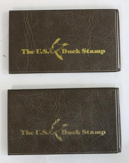 THE U.S. FIRST DAY OF ISSUE DUCK STAMP PAIRING