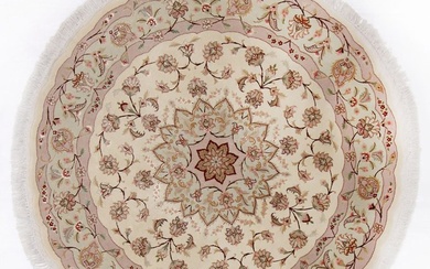 Tabriz Fine 50 Raj Highland Wool Fine with Silk - Carpet - 150 cm - 150 cm