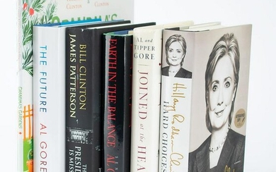 The Clintons and the Gores Signed Books