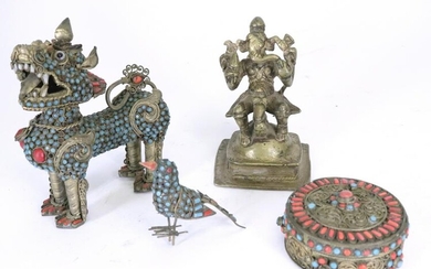 Tibetan Brass Objects and Ganesh